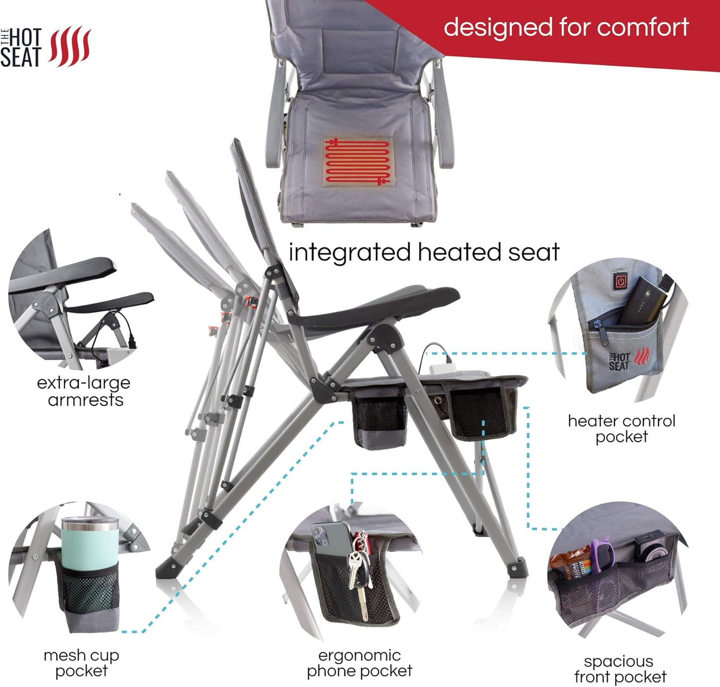 Heated Camping Chair