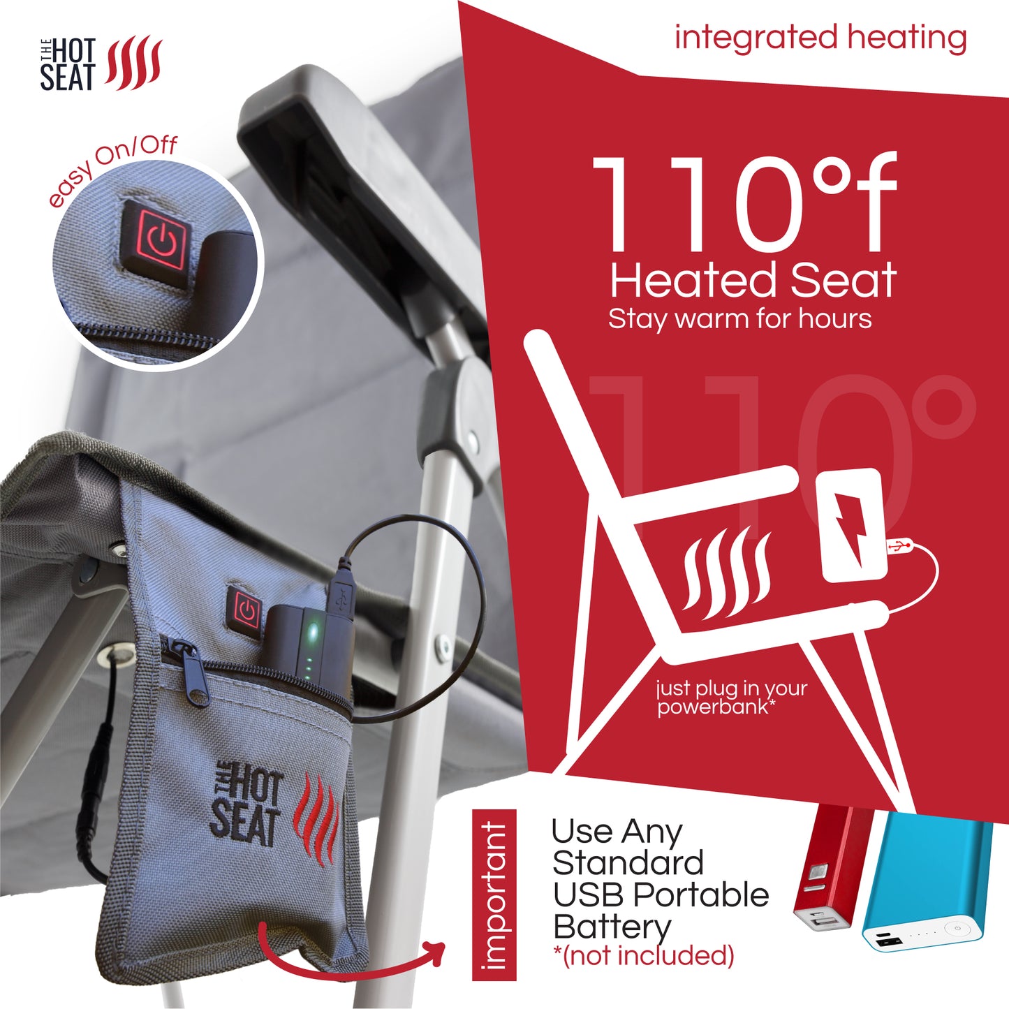 Heated Camping Chair