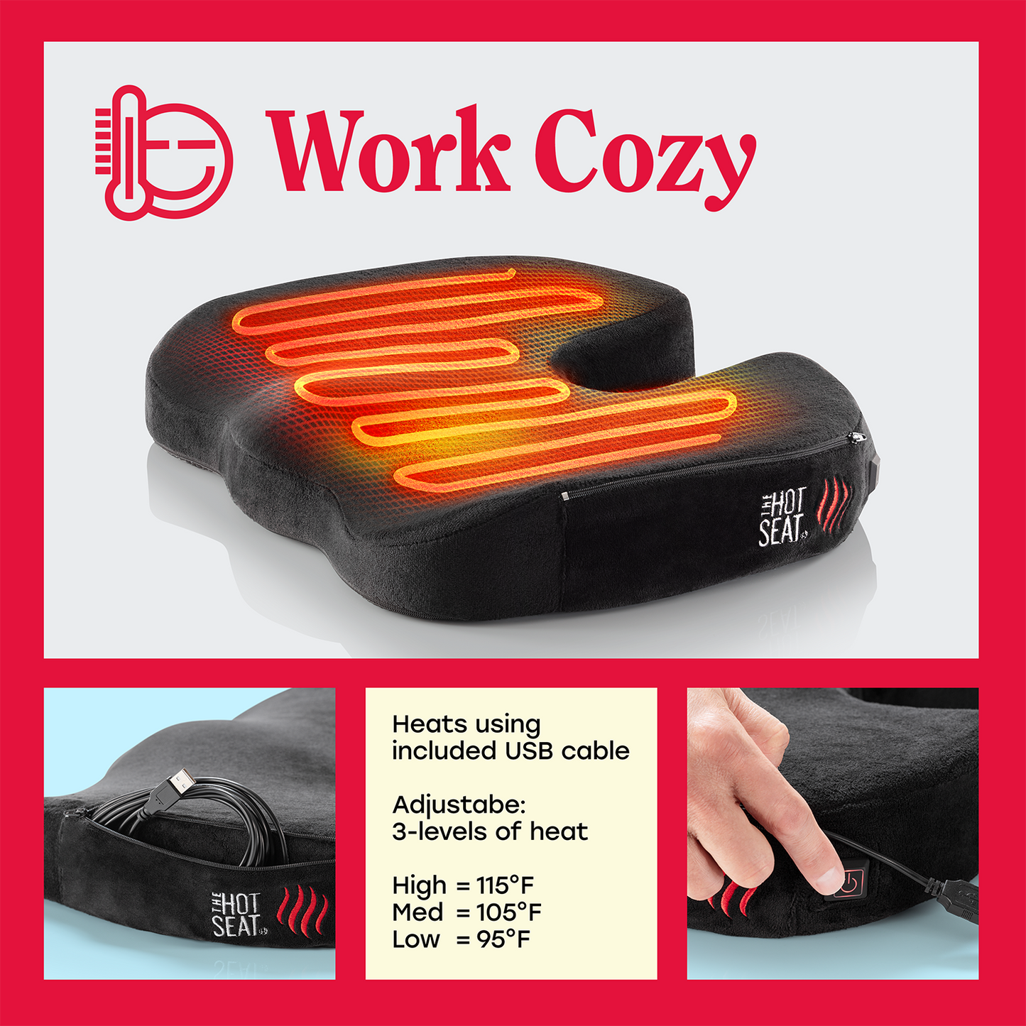 The Hot Seat, Heated Portable Cushion