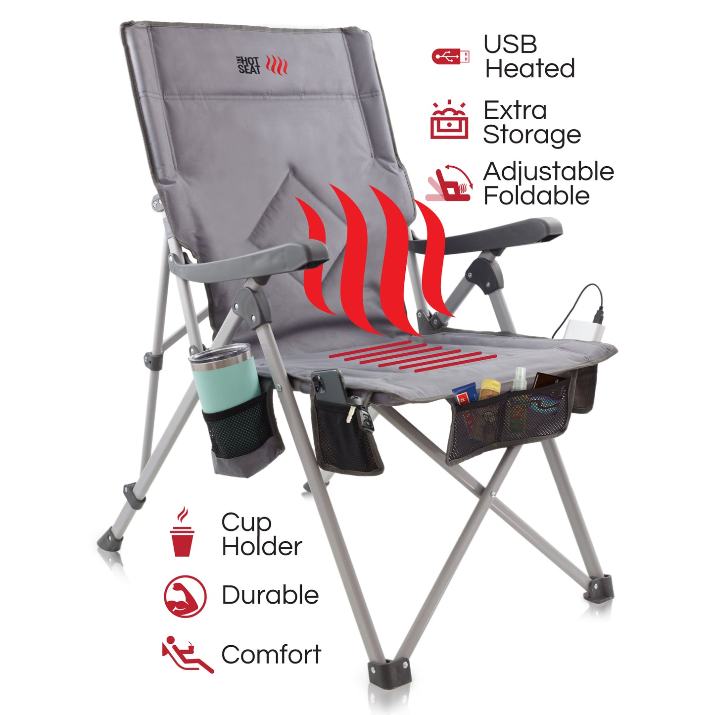 Heated Camping Chair