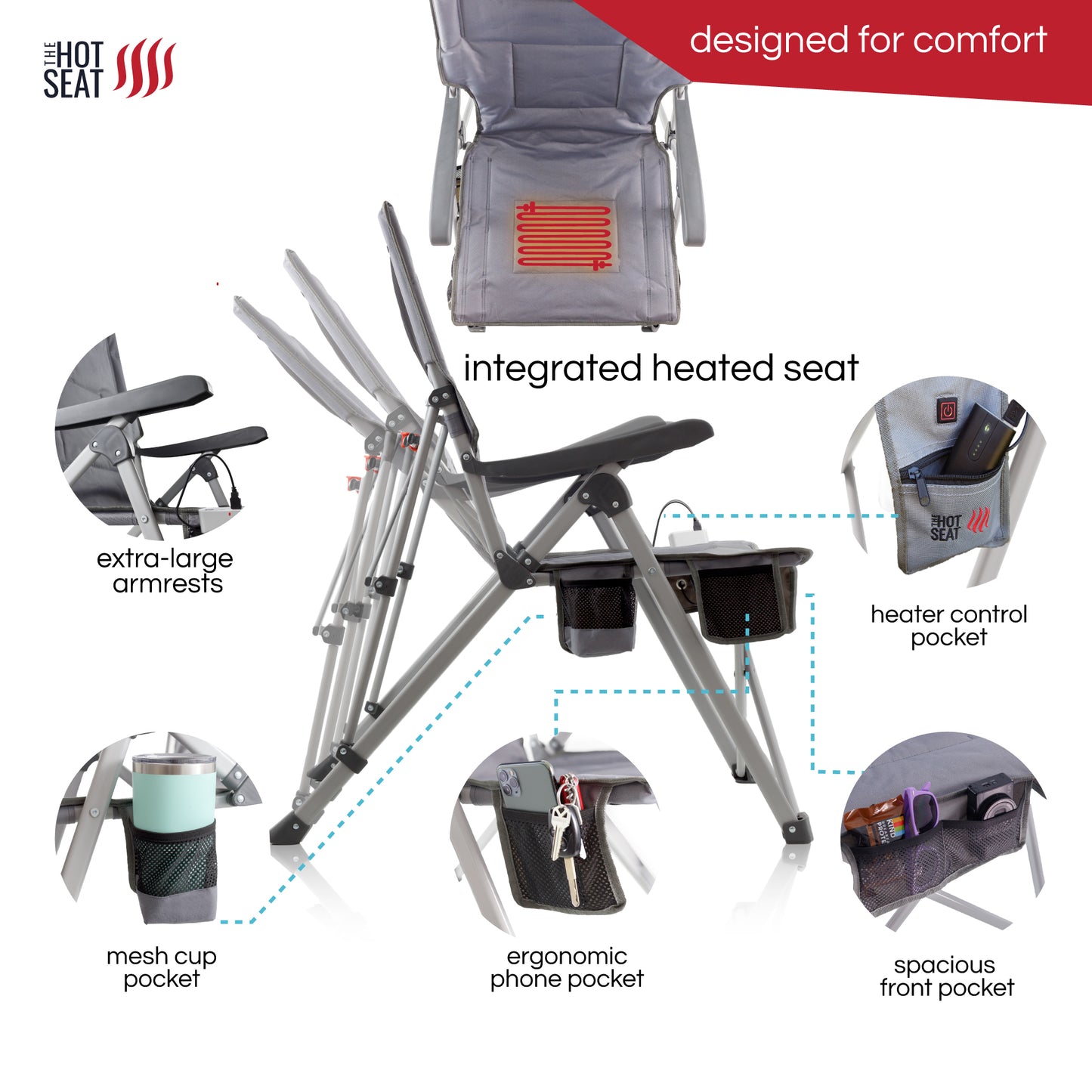 Heated Camping Chair