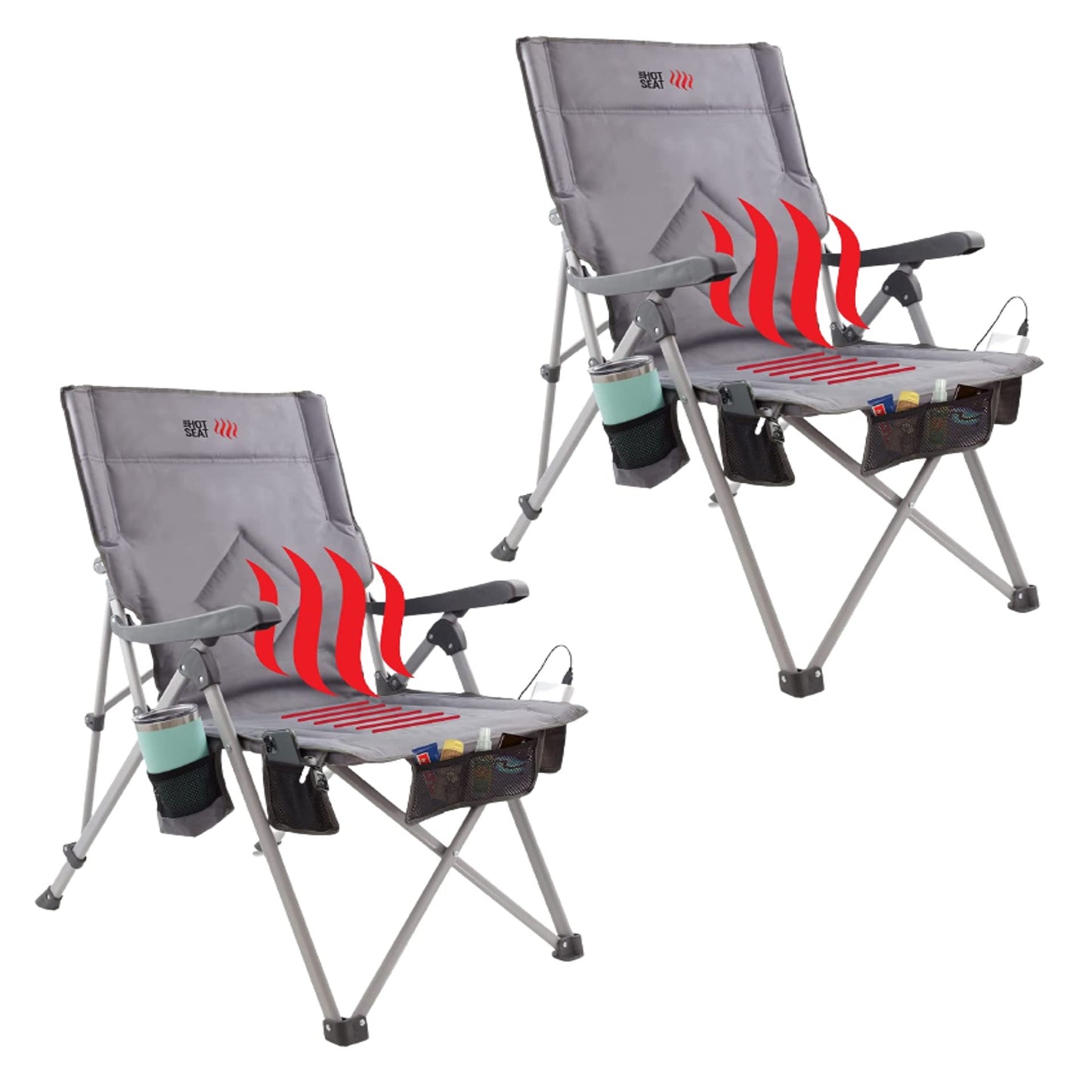 Heated camping seat hot sale